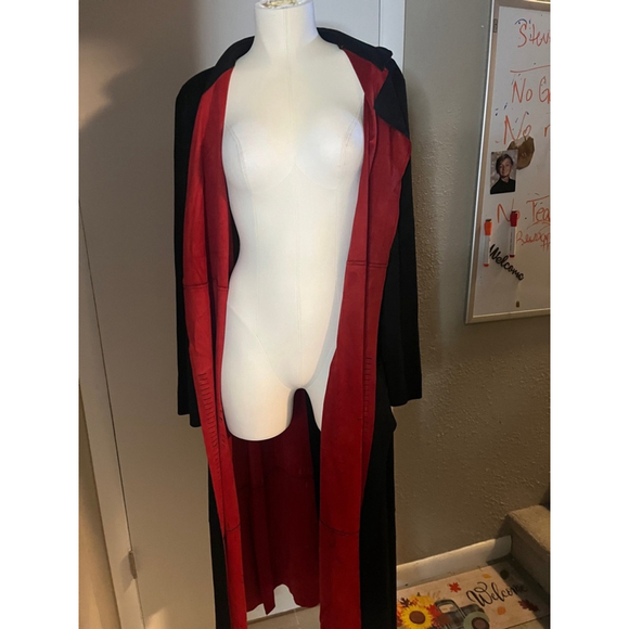 nwt womens faux suede trench black jacket by adore large - Picture 3 of 16